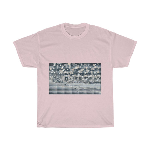 Image of Snow, Cold, Winter, Creative, Artistic, Unisex Tee Shirt