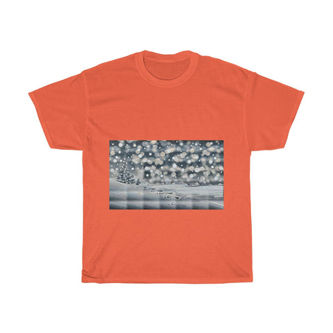 Image of Snow, Cold, Winter, Creative, Artistic, Unisex Tee Shirt