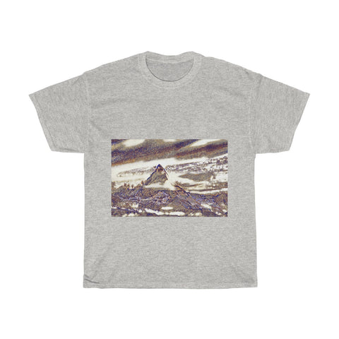 Image of Mountain, Nature, Landscape, Creative, Artistic, Unisex Tee Shirt