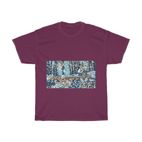 Image of Butterfly, Forest, Woods, Nature, Creative, Artistic, Unisex Tee Shirt