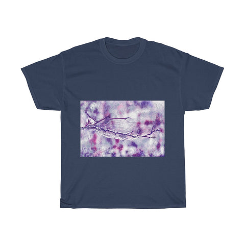 Image of Spider Web, Tree, Nature, Artistic, Unisex Tee Shirt