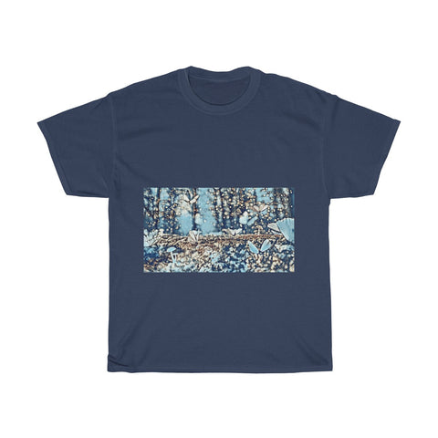 Image of Butterfly, Forest, Woods, Nature, Creative, Artistic, Unisex Tee Shirt