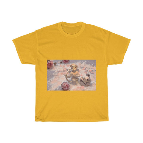 Image of Cupid Archer, Christmas, Love, Artistic, Unisex Tee Shirt