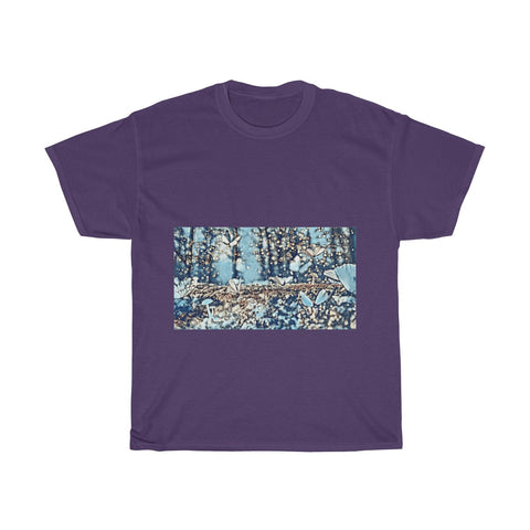 Image of Butterfly, Forest, Woods, Nature, Creative, Artistic, Unisex Tee Shirt
