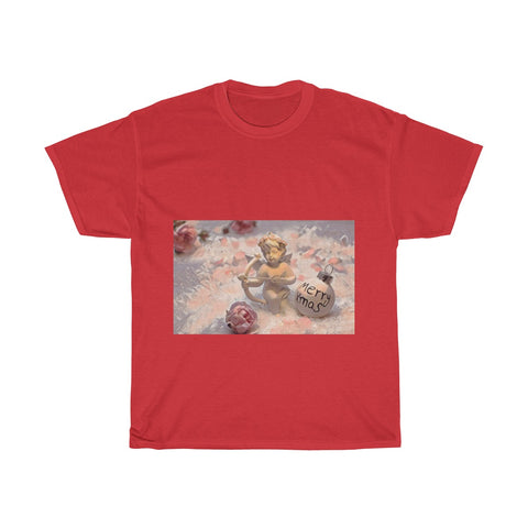 Image of Cupid Archer, Christmas, Love, Artistic, Unisex Tee Shirt