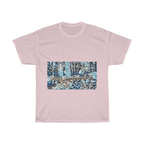 Image of Butterfly, Forest, Woods, Nature, Creative, Artistic, Unisex Tee Shirt