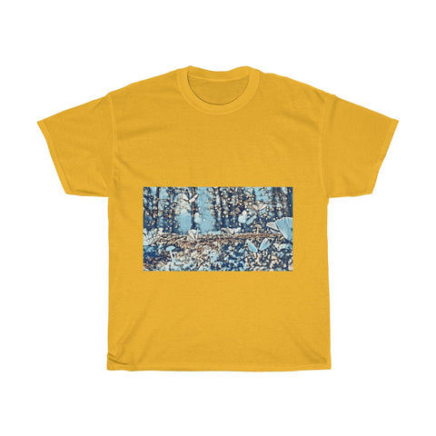 Image of Butterfly, Forest, Woods, Nature, Creative, Artistic, Unisex Tee Shirt