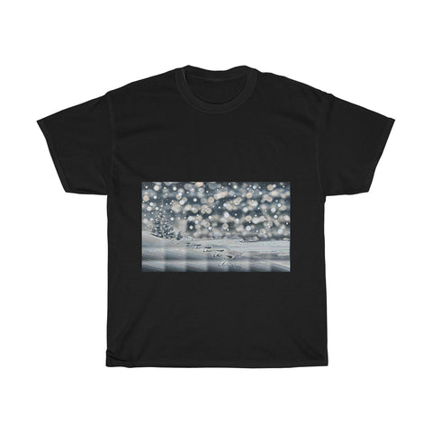 Image of Snow, Cold, Winter, Creative, Artistic, Unisex Tee Shirt