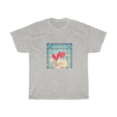Image of Love Balloons Artistic, Unisex Tee Shirt