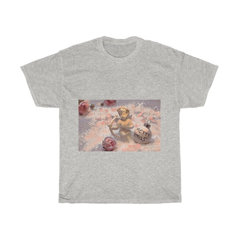 Image of Cupid Archer, Christmas, Love, Artistic, Unisex Tee Shirt