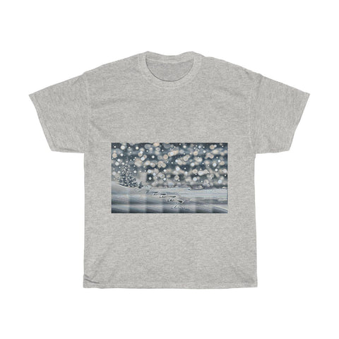 Image of Snow, Cold, Winter, Creative, Artistic, Unisex Tee Shirt