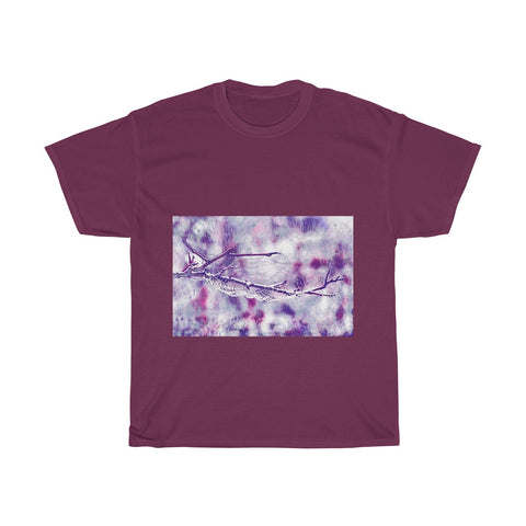 Image of Spider Web, Tree, Nature, Artistic, Unisex Tee Shirt