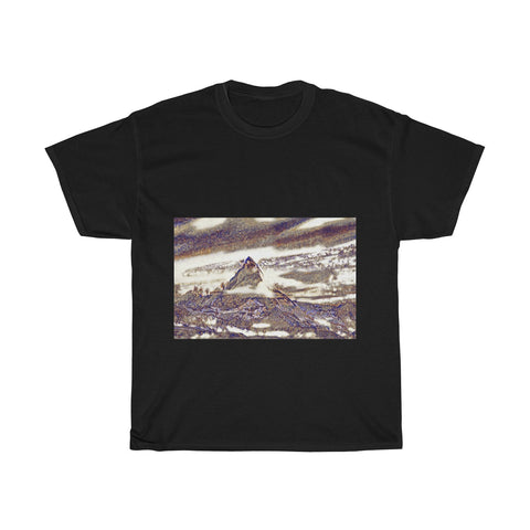 Image of Mountain, Nature, Landscape, Creative, Artistic, Unisex Tee Shirt