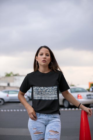 Image of Snow, Cold, Winter, Creative, Artistic, Unisex Tee Shirt