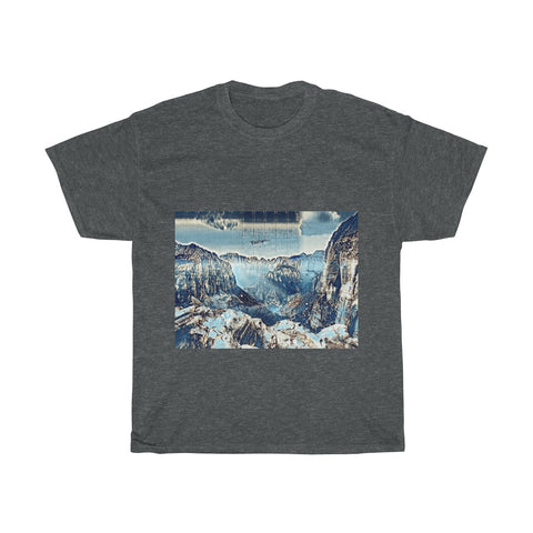 Image of Mountain, Landscape, Creative, Artistic, Unisex Tee Shirt