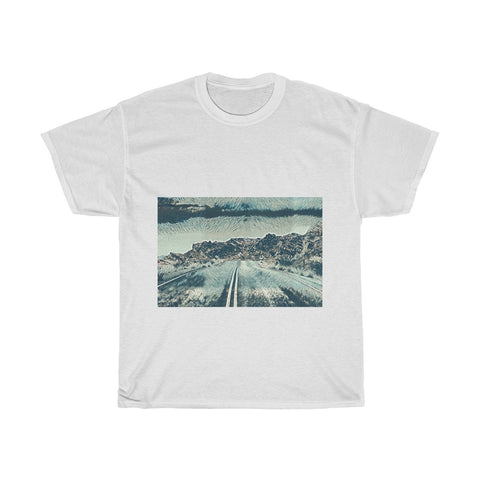 Image of Landscape, Road, Creative, Artistic, Unisex Tee Shirt