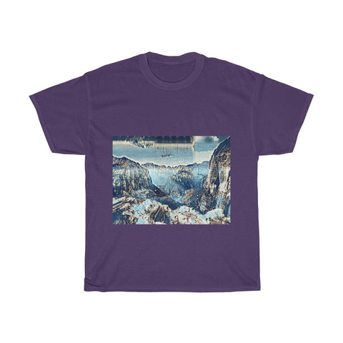 Image of Mountain, Landscape, Creative, Artistic, Unisex Tee Shirt