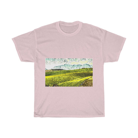 Image of Canola Fields, Scenery, Nature, Landscape, Creative, Artistic, Unisex Tee Shirt