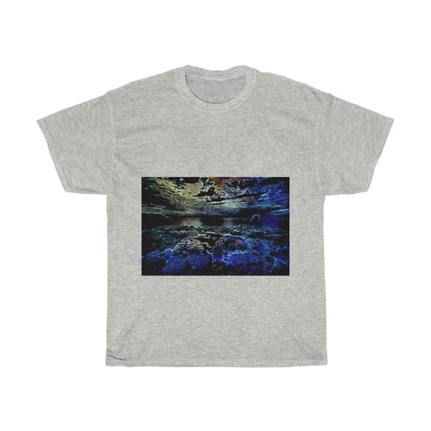 Image of Beach Rocks, Scenery, Nature, Landscape, Creative, Artistic, Unisex Tee Shirt