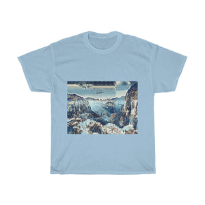 Mountain, Landscape, Creative, Artistic, Unisex Tee Shirt