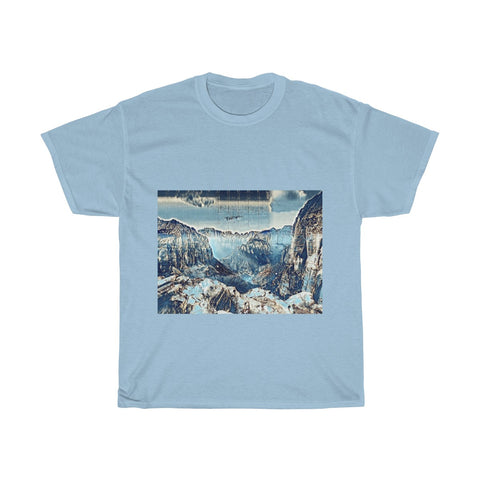 Image of Mountain, Landscape, Creative, Artistic, Unisex Tee Shirt