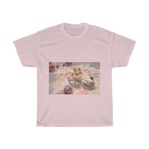 Image of Cupid Archer, Christmas, Love, Artistic, Unisex Tee Shirt