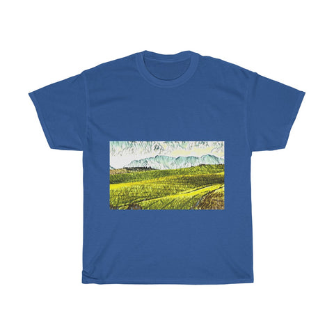 Image of Canola Fields, Scenery, Nature, Landscape, Creative, Artistic, Unisex Tee Shirt