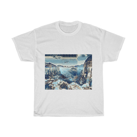 Image of Mountain, Landscape, Creative, Artistic, Unisex Tee Shirt