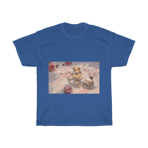 Image of Cupid Archer, Christmas, Love, Artistic, Unisex Tee Shirt