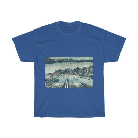 Image of Landscape, Road, Creative, Artistic, Unisex Tee Shirt