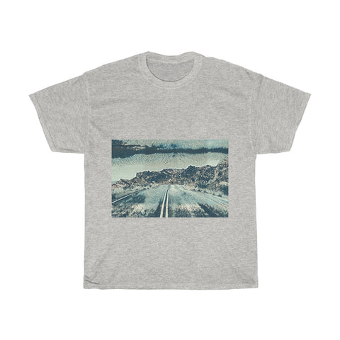 Image of Landscape, Road, Creative, Artistic, Unisex Tee Shirt