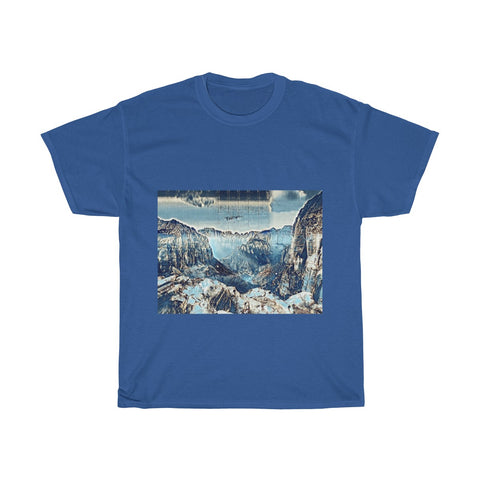 Image of Mountain, Landscape, Creative, Artistic, Unisex Tee Shirt