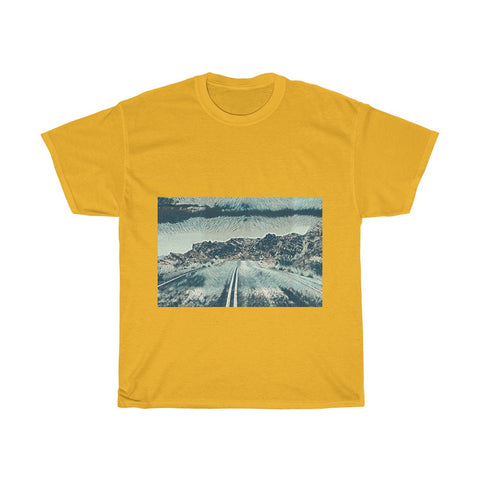 Image of Landscape, Road, Creative, Artistic, Unisex Tee Shirt