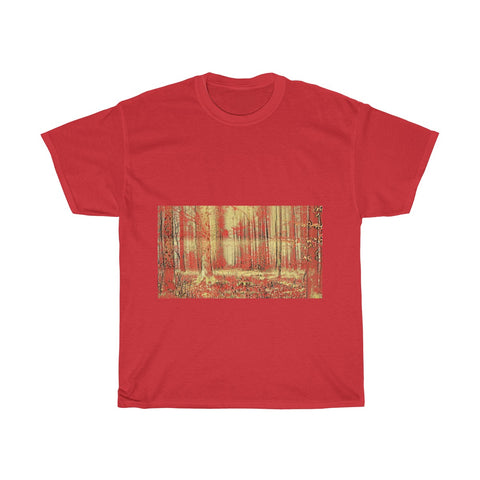 Image of Forest, Nature, Trees, Creative, Artistic, Unisex Tee Shirt