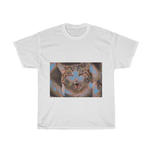 Cat, Animal, Cute, Creative, Artistic, Unisex Tee Shirt
