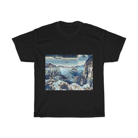 Image of Mountain, Landscape, Creative, Artistic, Unisex Tee Shirt