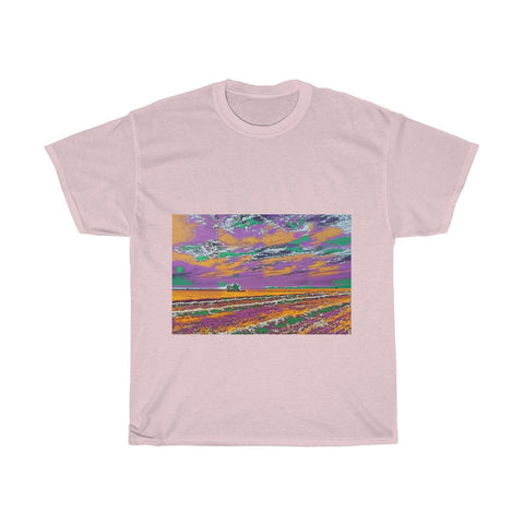 Image of Field, Landscape, Creative, Artistic, Unisex Tee Shirt