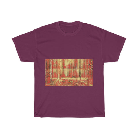 Image of Forest, Nature, Trees, Creative, Artistic, Unisex Tee Shirt