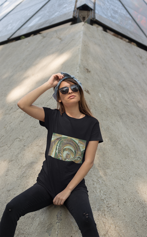 Stairs, Spiral, Architecture, Creative, Artistic, Unisex Tee Shirt